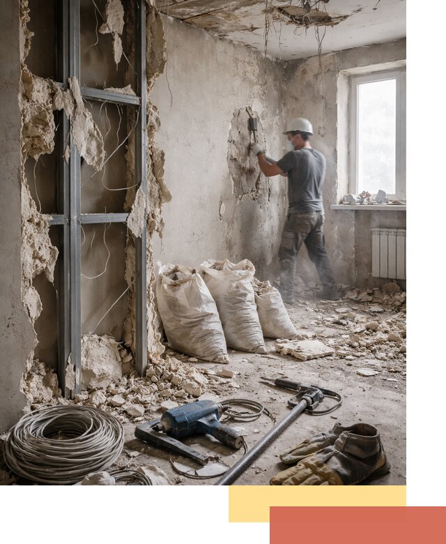 Профессиональный демонтаж зданий и конструкций в Наро-Фоминске