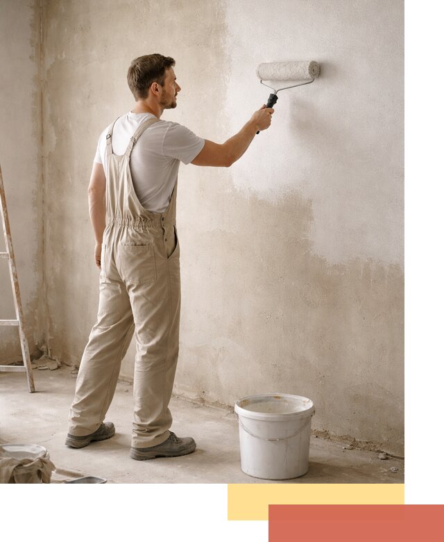 Грунтовка стен под отделку в Наро-Фоминске профессиональным раствором