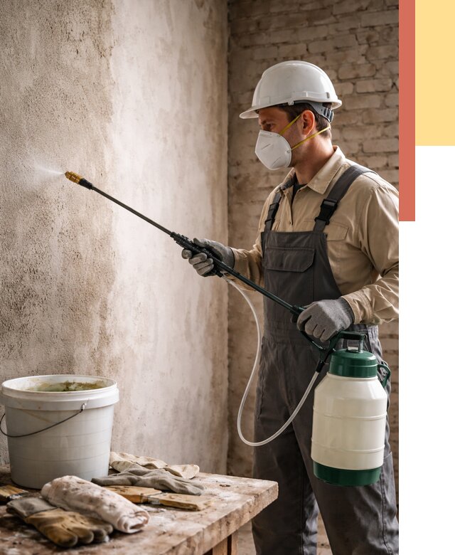 Антисептическая обработка стен в Наро-Фоминске от 1229 руб. — быстро и недорого | ОТДЕЛОЧНИК-Нр-