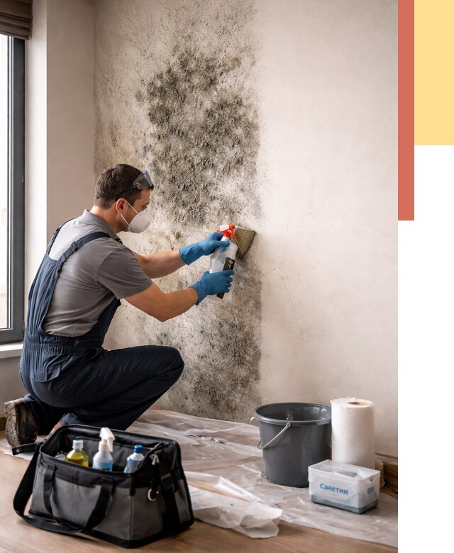 Удаление плесени со стен в Наро-Фоминске от 2203 руб. — быстро и недорого | ОТДЕЛОЧНИК-Нр-