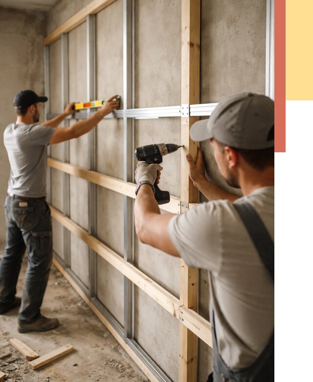 Устройство обрешетки под панели в Наро-Фоминске от 2151 руб. — монтаж под ключ | ОТДЕЛОЧНИК-Нр-