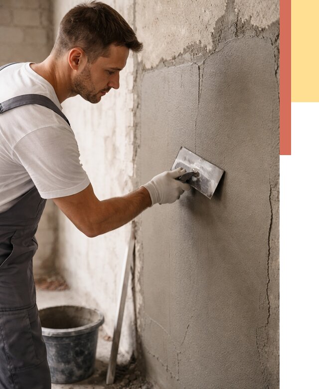 Штукатурка стен под плитку в Наро-Фоминске от 4303 руб./м2 — выравнивание под плитку | ОТДЕЛОЧНИК-Нр-