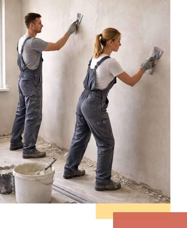 Штукатурка стен под обои в Наро-Фоминске профессионально и быстро