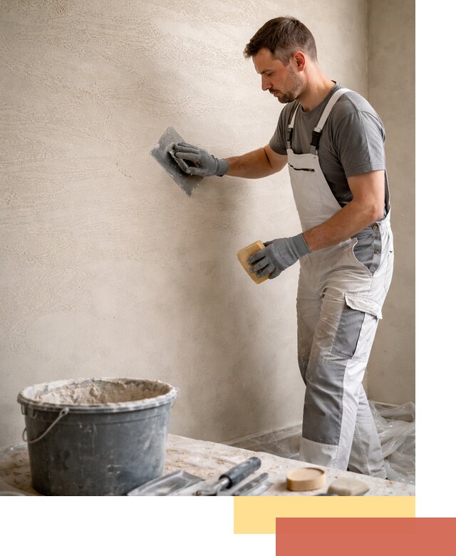 Декоративная штукатурка травертин в Наро-Фоминске для стен и потолков