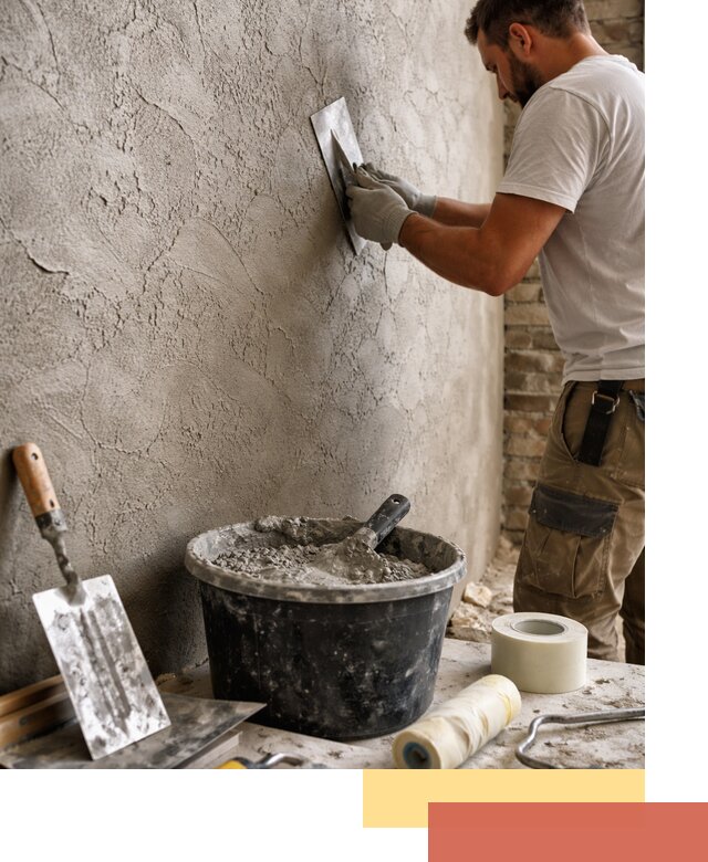 Декоративная штукатурка лофт в Наро-Фоминске — отделка стен и потолков