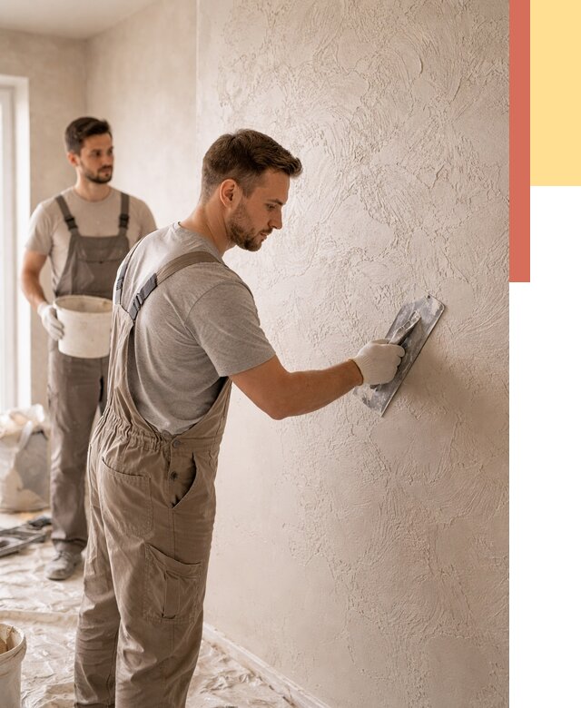 Фактурная штукатурка стен в Наро-Фоминске от 4303 руб./м² — заказать под ключ | ОТДЕЛОЧНИК-Нр-