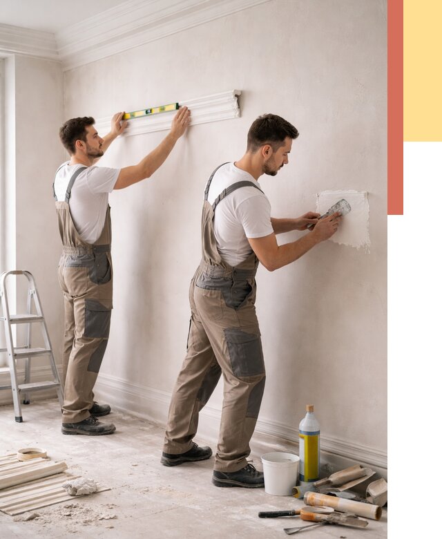 Монтаж лепнины на стены в Наро-Фоминске от 4610 руб. — недорого, быстро | ОТДЕЛОЧНИК-Нр-