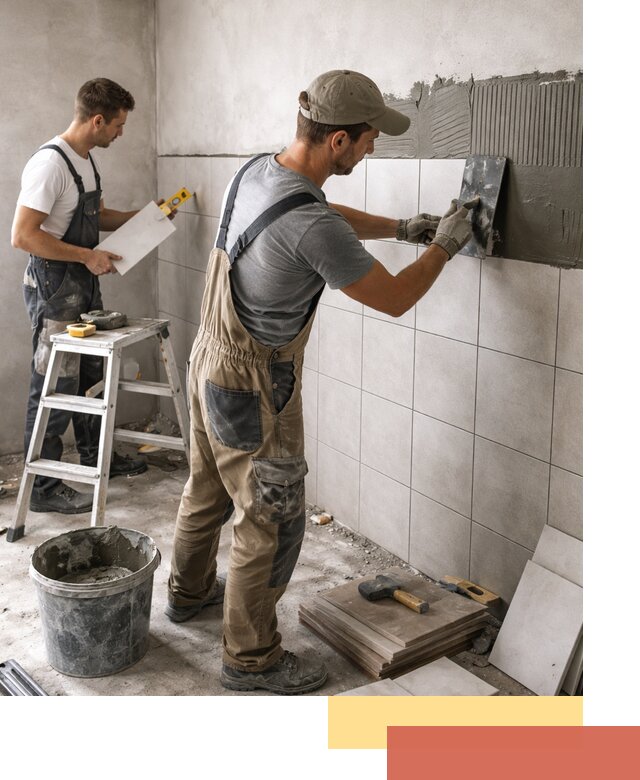 Укладка плитки на стены в Наро-Фоминске профессионально и надежно