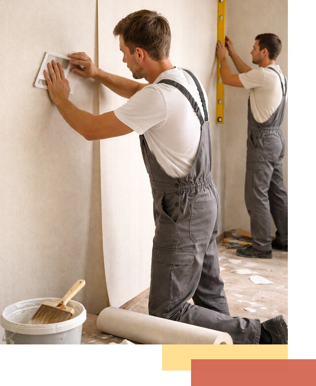 Поклейка бумажных обоев в Наро-Фоминске качественно и недорого