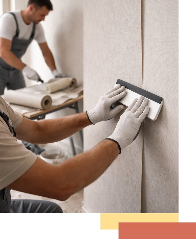 Поклейка обоев под покраску в Наро-Фоминске профессионально и быстро