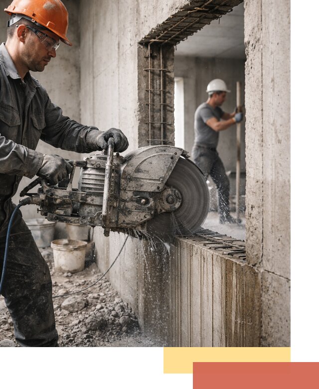 Алмазная резка проемов в Наро-Фоминске быстро и точно