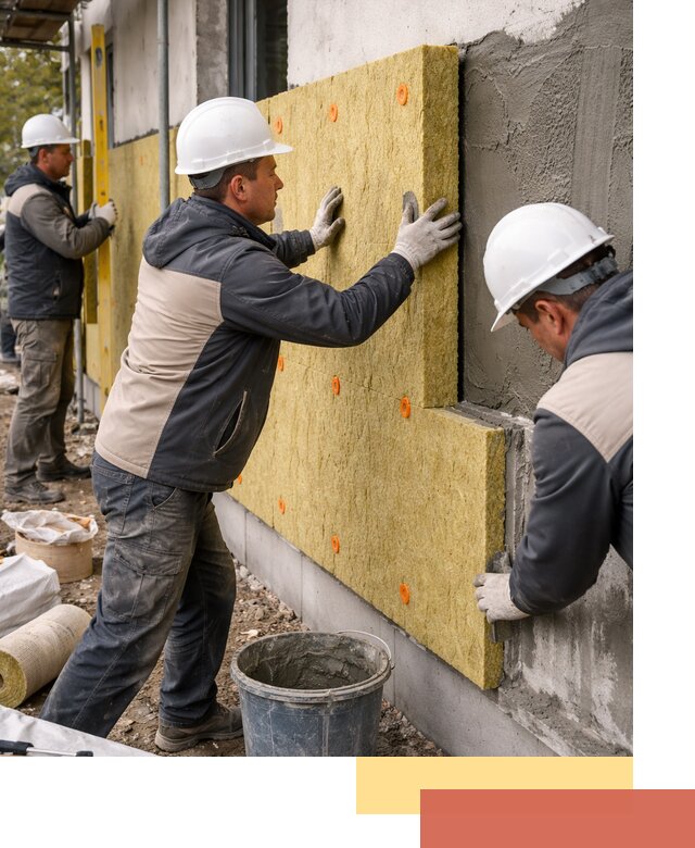 Утепление стен минватой в Наро-Фоминске — тепло и звукоизоляция