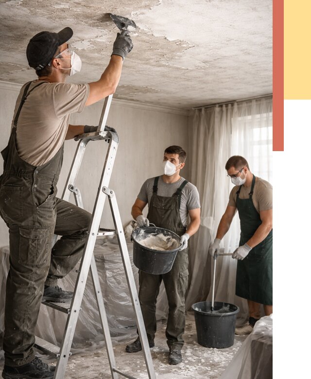 Удаление побелки с потолка в Наро-Фоминске от 2561 руб. быстро и недорого | ОТДЕЛОЧНИК-Нр-