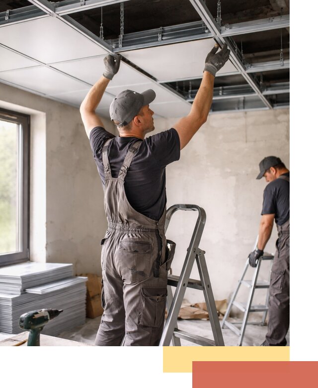 Монтаж кассетного потолка в Наро-Фоминске качественно и быстро