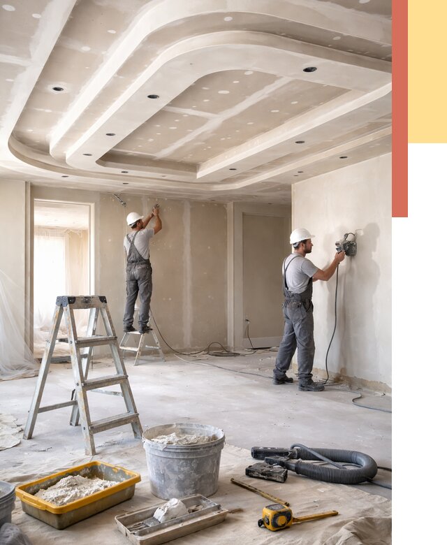 Многоуровневый потолок из гипсокартона в Наро-Фоминске от 768 руб. под ключ | ОТДЕЛОЧНИК-Нр-