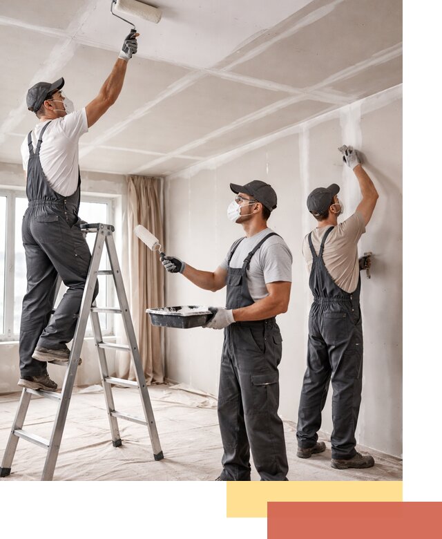 Покраска потолка из гипсокартона в Наро-Фоминске качественно и недорого