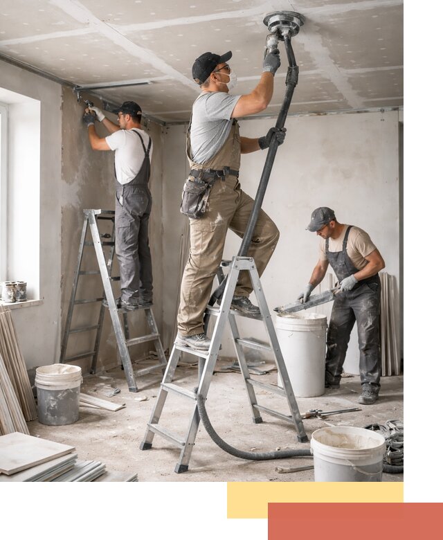 Ремонт потолка из гипсокартона в Наро-Фоминске: быстрый и качественный монтаж