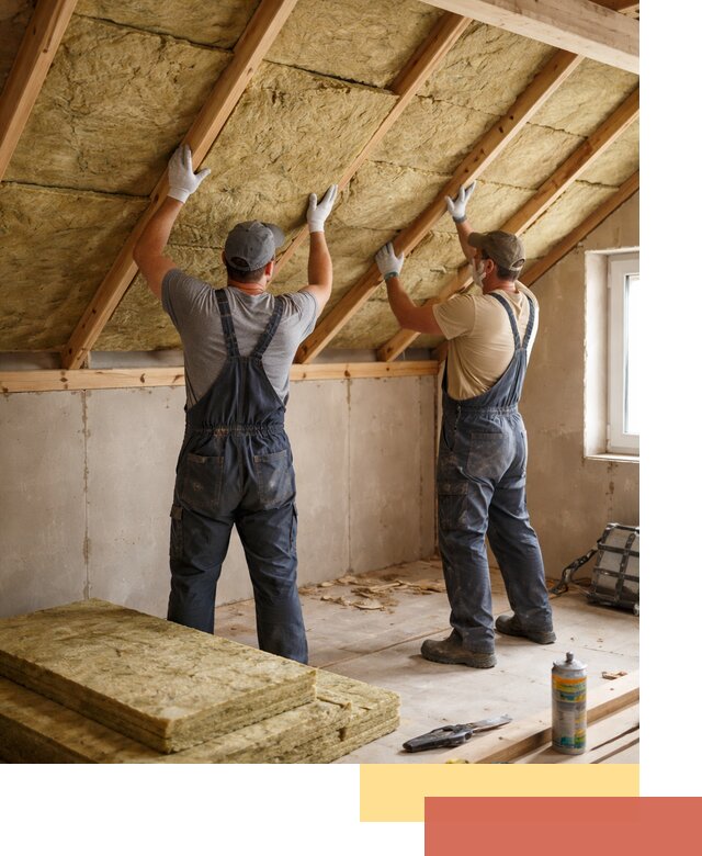 Утепление потолка минеральной ватой в Наро-Фоминске