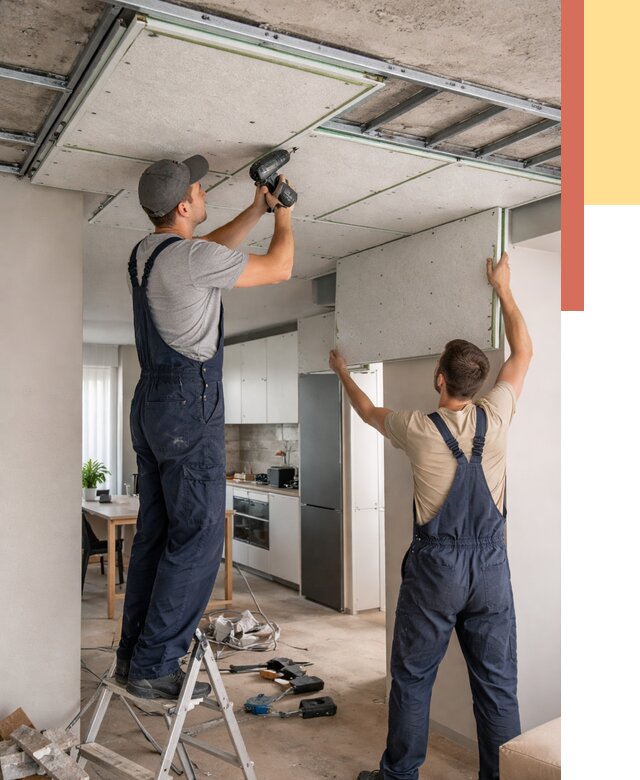 Шумоизоляция потолка панелями зипс в Наро-Фоминске от 1895 руб. под ключ | ОТДЕЛОЧНИК-Нр-